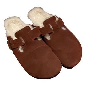 Birkenstock Suede Shearling W 42